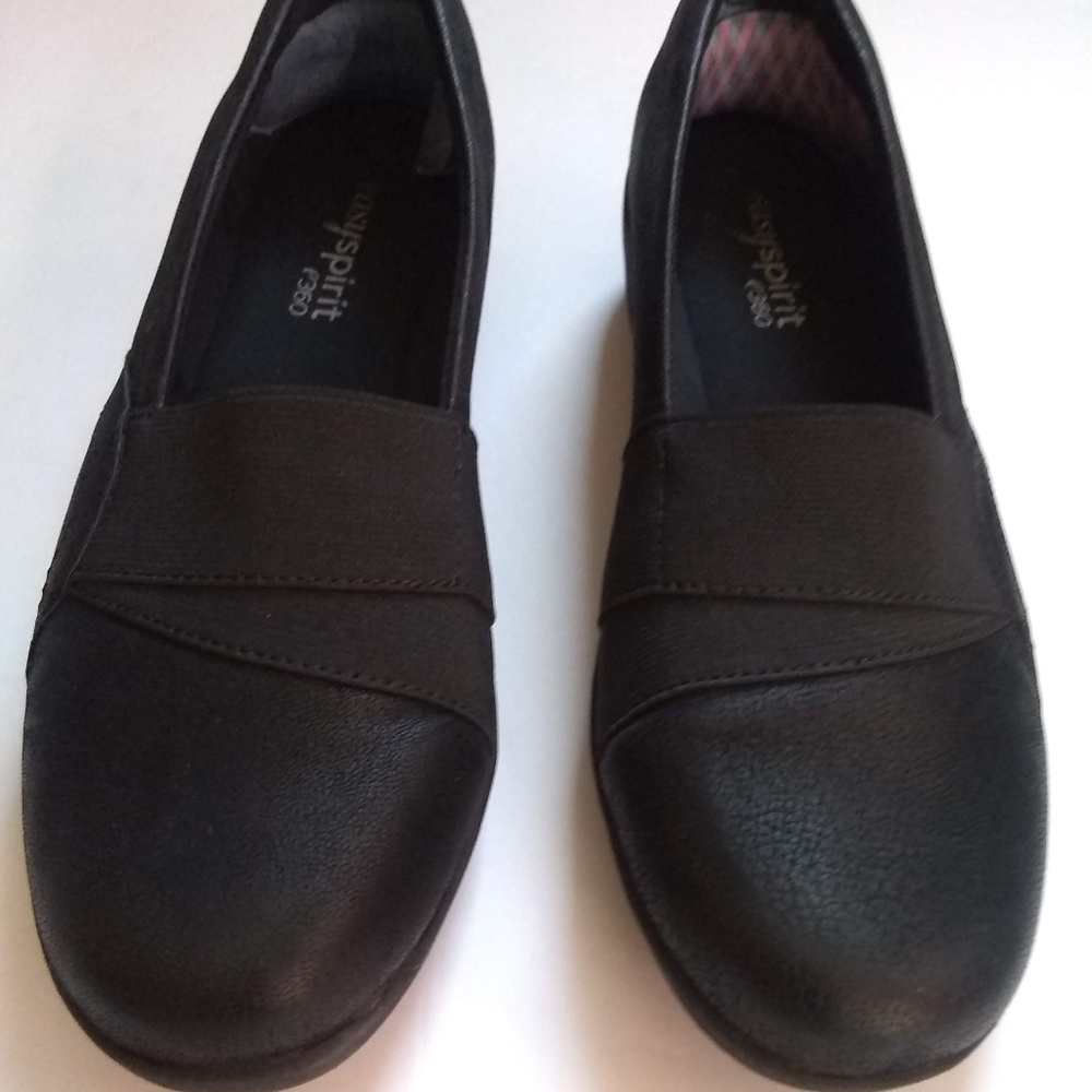 Easy Spirit e360  Black Slip on Sz 6.5